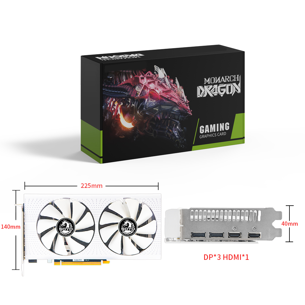 Rtx 3070 8Gb Graphics Card - SOYO – carte graphique AMD Radeon