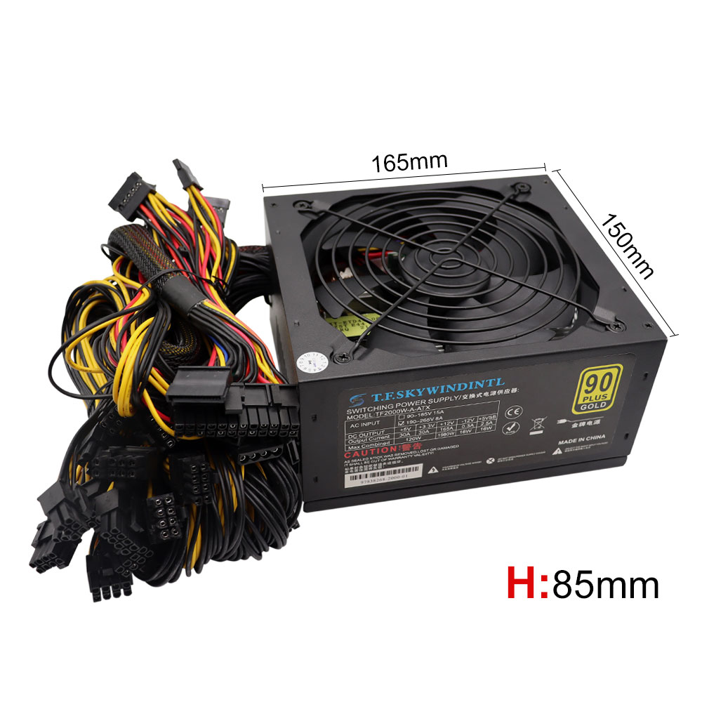 T.F.SKYWINDINL 2000W ATX PC al - 2000W Atx Mining Power Supply avis et prix