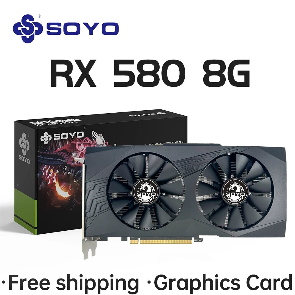 SOYO – carte graphique AMD Rad - Rtx 3070 8Gb Graphics Card avis et prix