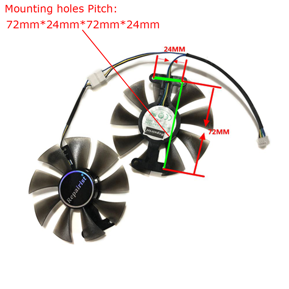 Ventilateur de carte vidéo de  - Rx 580 8Gb 2048Sp Gpu avis et prix